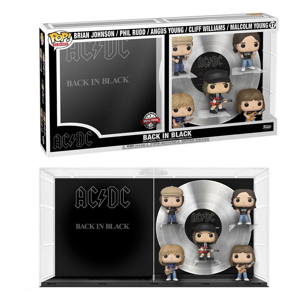 FUNKO FUNKO POP! AC/DC BACK IN BLACK ALBUM DELUXE 5-PACK BOBBLE HEAD KNOCKER FIGURE