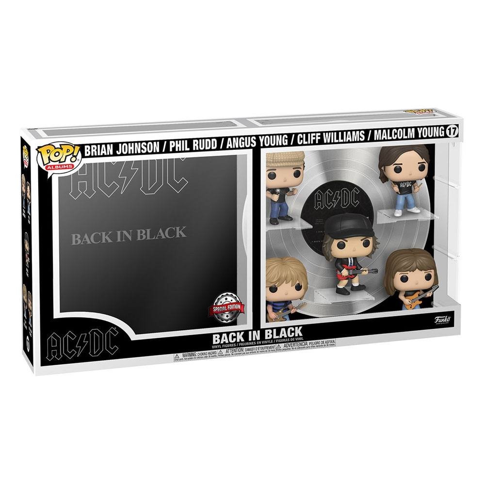 FUNKO FUNKO POP! AC/DC BACK IN BLACK ALBUM DELUXE 5-PACK BOBBLE HEAD KNOCKER FIGURE