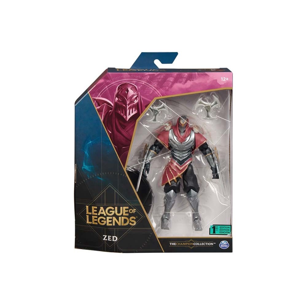 LEAGUE OF LEGENDS ZED ACTION FIGURE SPIN MASTER