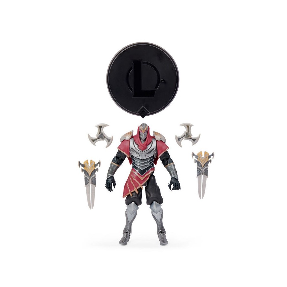 LEAGUE OF LEGENDS ZED ACTION FIGURE SPIN MASTER