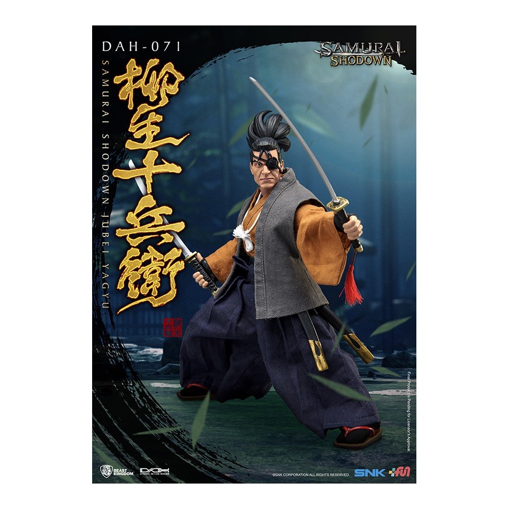SAMURAI SHODOWN JUBEI YAGYU DAH-071 ACTION FIGURES BEAST KINGDOM