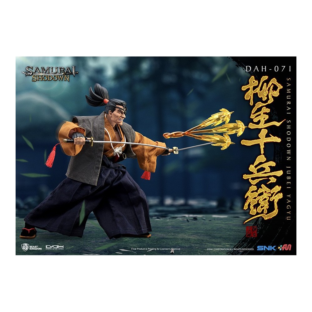 SAMURAI SHODOWN JUBEI YAGYU DAH-071 ACTION FIGURES BEAST KINGDOM