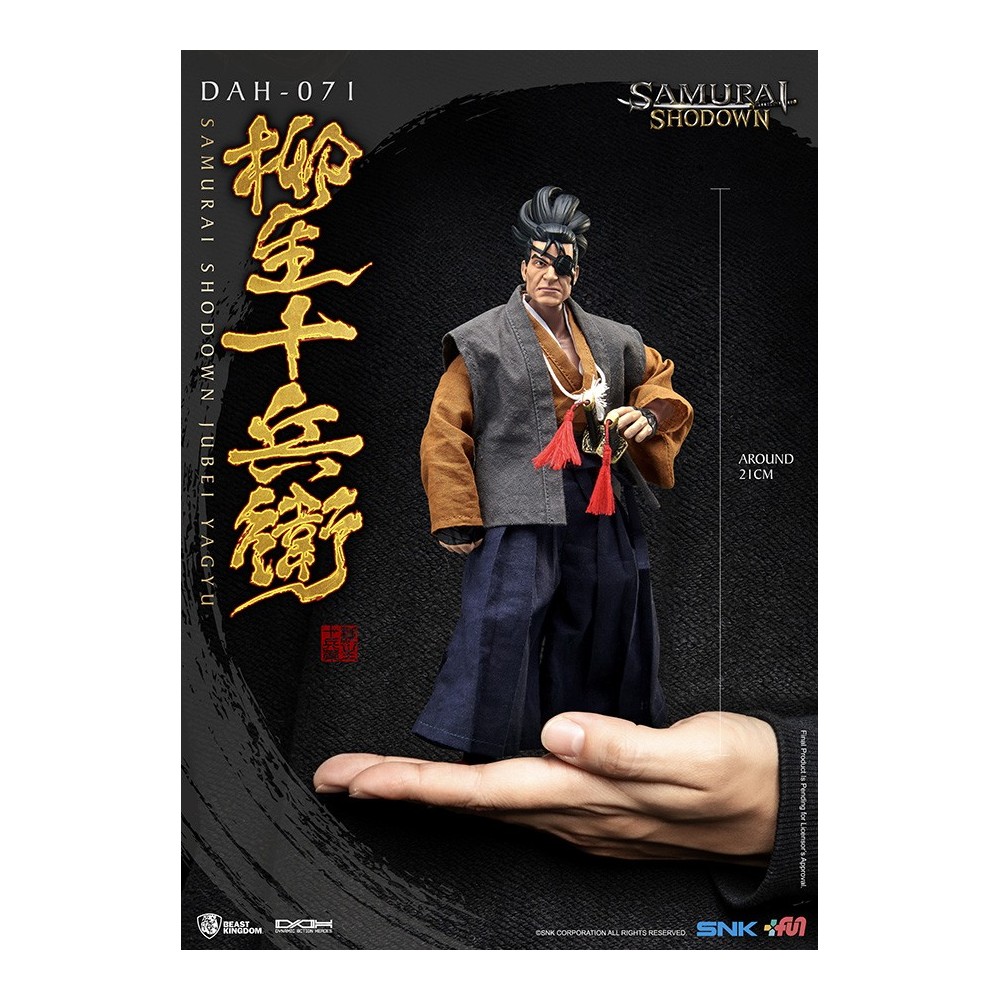 SAMURAI SHODOWN JUBEI YAGYU DAH-071 ACTION FIGURES BEAST KINGDOM