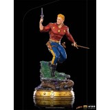 FLASH GORDON ART SCALE DELUXE 1/10 STATUA FIGURE IRON STUDIOS