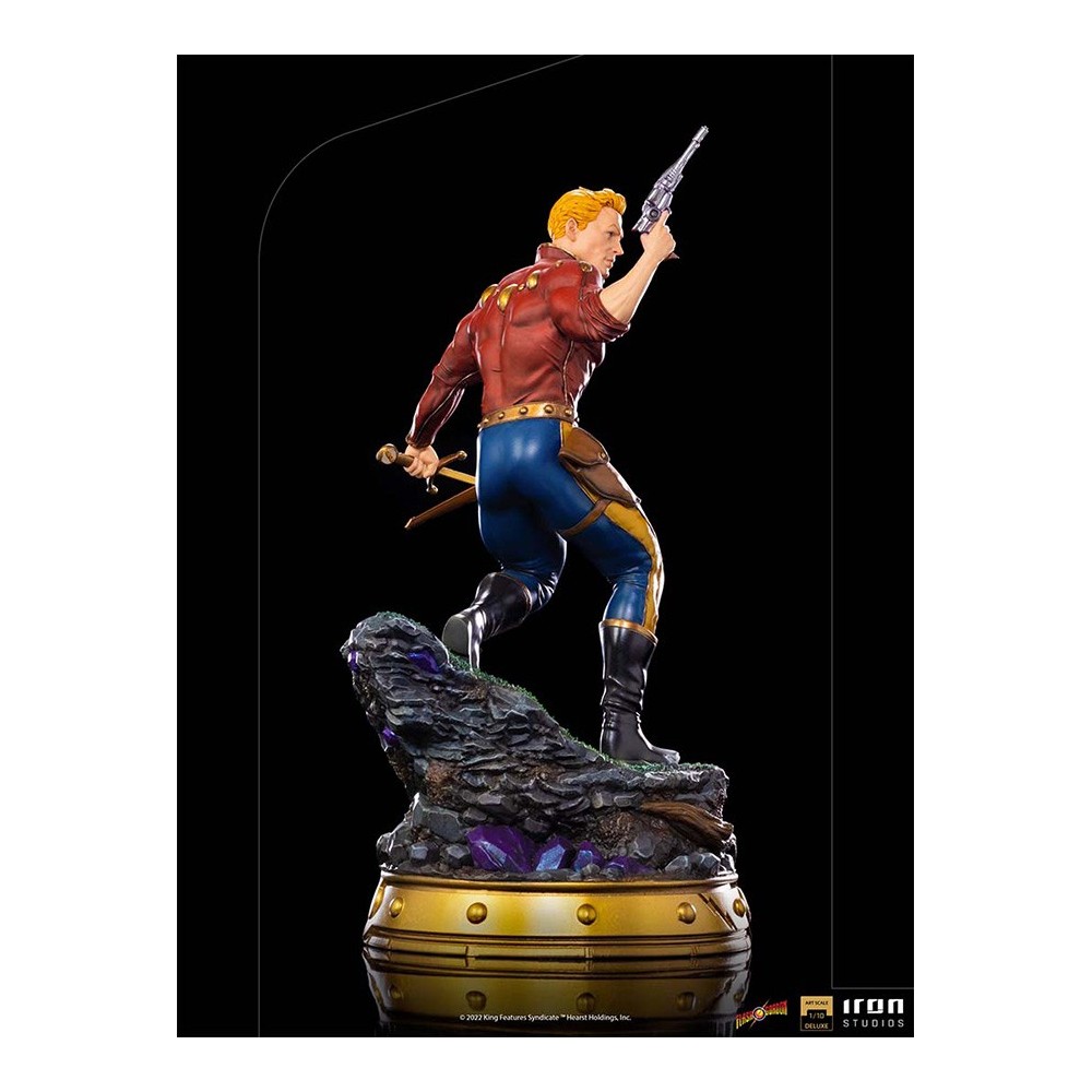 FLASH GORDON ART SCALE DELUXE 1/10 STATUA FIGURE IRON STUDIOS
