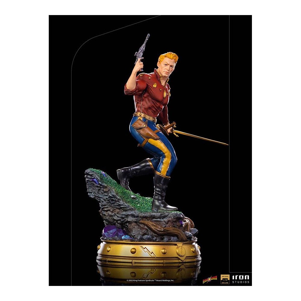 FLASH GORDON ART SCALE DELUXE 1/10 STATUA FIGURE IRON STUDIOS