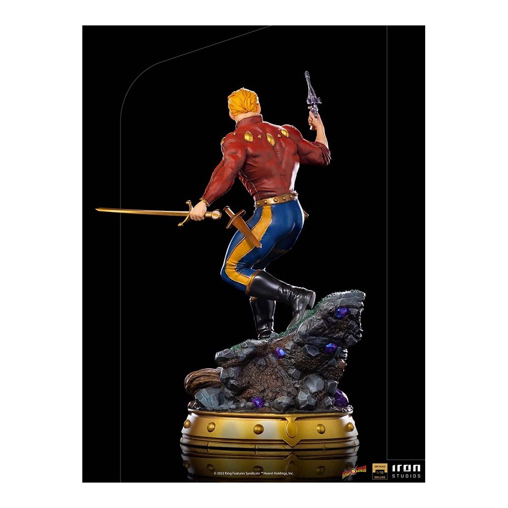 FLASH GORDON ART SCALE DELUXE 1/10 STATUA FIGURE IRON STUDIOS