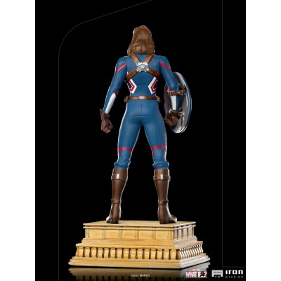 MARVEL WHAT IF...? CAPTAIN CARTER ART SCALE 1/10 STATUA FIGURE IRON STUDIOS