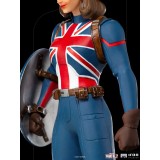 MARVEL WHAT IF...? CAPTAIN CARTER ART SCALE 1/10 STATUA FIGURE IRON STUDIOS