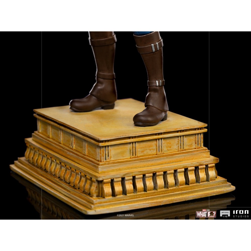 IRON STUDIOS MARVEL WHAT IF...? CAPTAIN CARTER ART SCALE 1/10 STATUE FIGURE