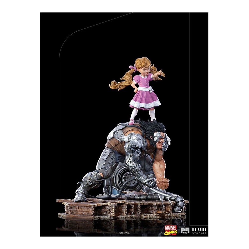 MARVEL COMICS X-MEN ALBERT AND ELSIE-DEE BDS ART SCALE 1/10 STATUA FIGURE IRON STUDIOS