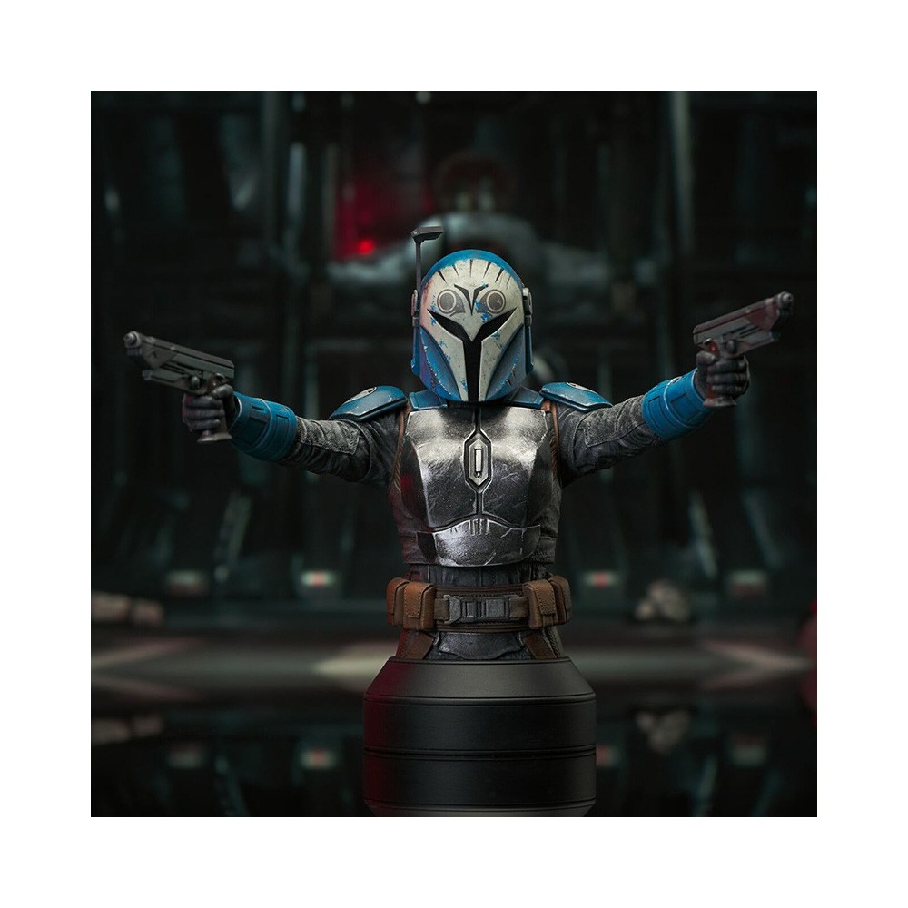 STAR WARS THE MANDALORIAN BO-KATAN KRYZE BUSTO STATUA DIAMOND SELECT