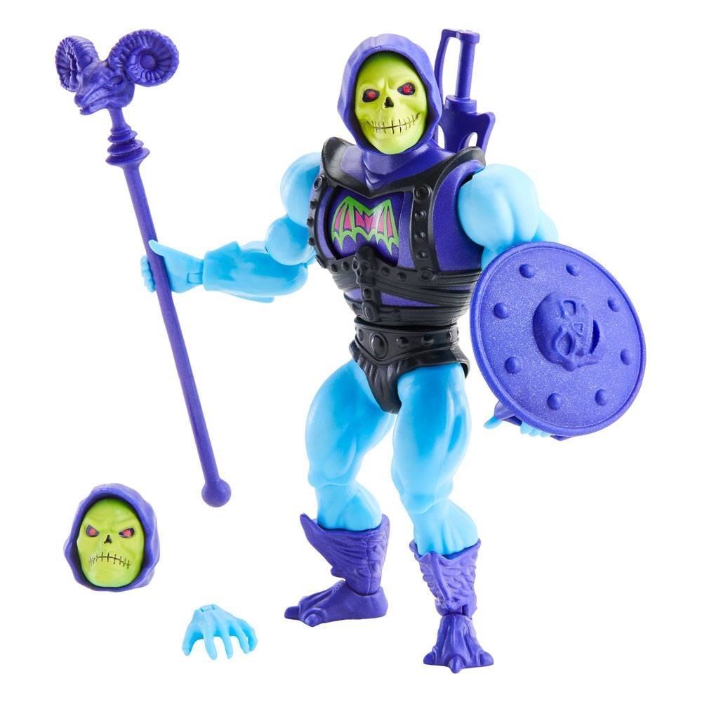MASTERS OF THE UNIVERSE BATTLE ARMOR SKELETOR ACTION FIGURE MATTEL