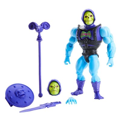 MASTERS OF THE UNIVERSE BATTLE ARMOR SKELETOR ACTION FIGURE MATTEL