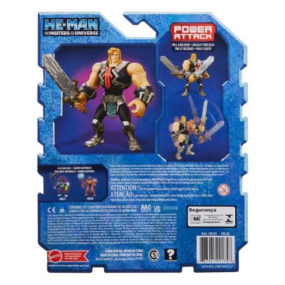 HE-MAN AND THE MASTERS OF THE UNIVERSE HE-MAN ACTION FIGURE MATTEL