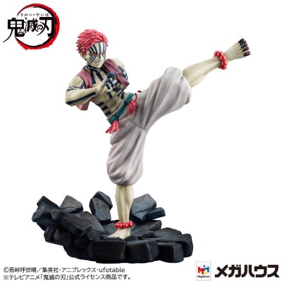 MEGAHOUSE DEMON SLAYER AKAZA UPPER TREE G.E.M. STATUE FIGURE