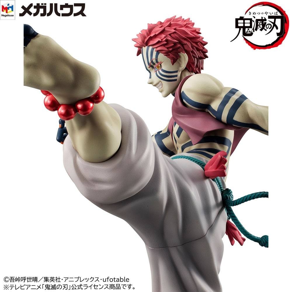MEGAHOUSE DEMON SLAYER AKAZA UPPER TREE G.E.M. STATUE FIGURE