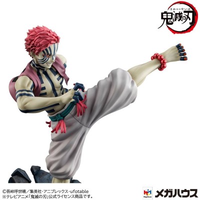 DEMON SLAYER AKAZA UPPER TREE G.E.M. STATUA FIGURE MEGAHOUSE