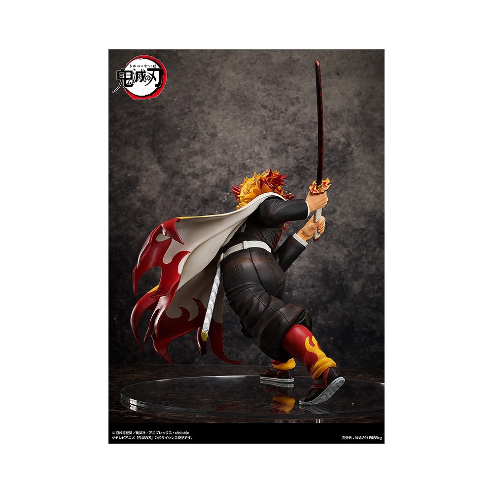 DEMON SLAYER KYOJURO RENGOKU 42CM STATUA FIGURE FREEING
