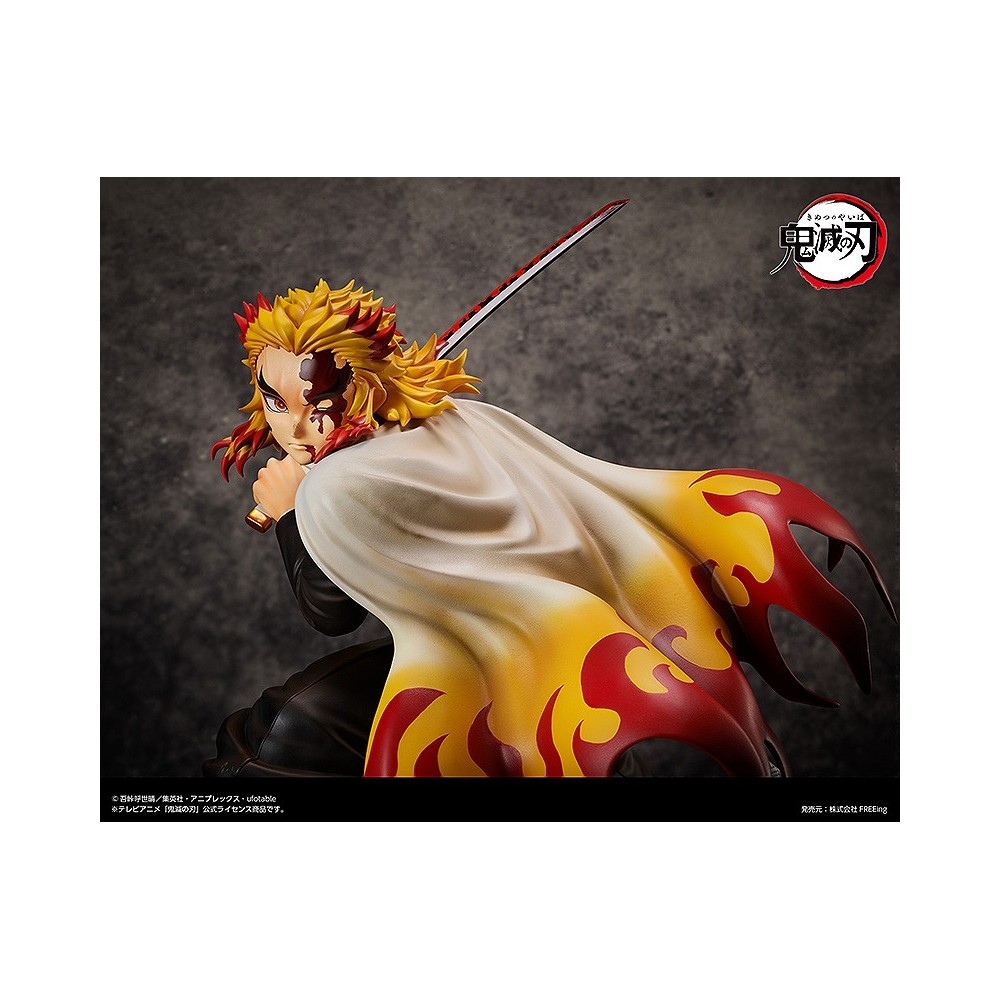 FREEING DEMON SLAYER KYOJURO RENGOKU 42CM STATUE FIGURE