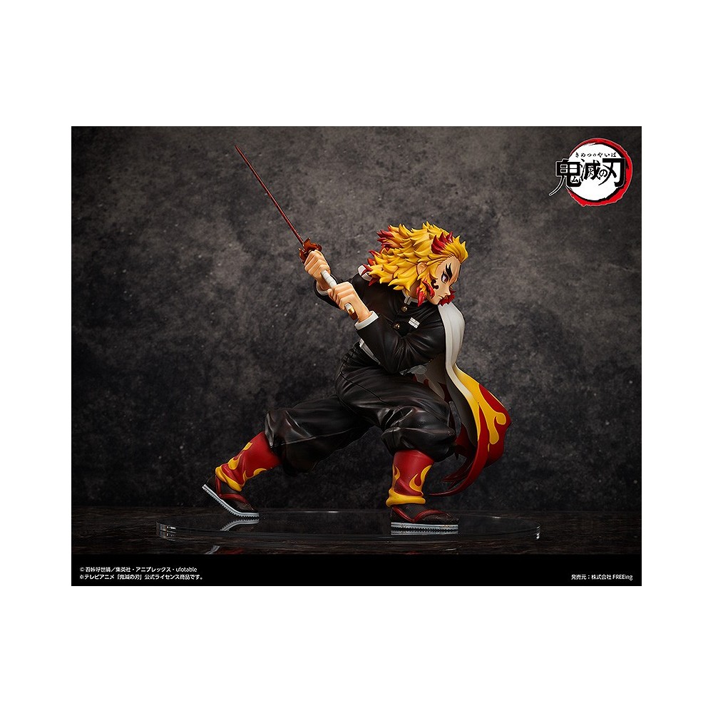 DEMON SLAYER KYOJURO RENGOKU 42CM STATUA FIGURE FREEING