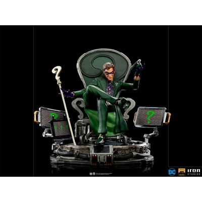 IRON STUDIOS DC COMICS RIDDLER BDS ART SCALE DELUXE 1/10 STATUE FIGURE