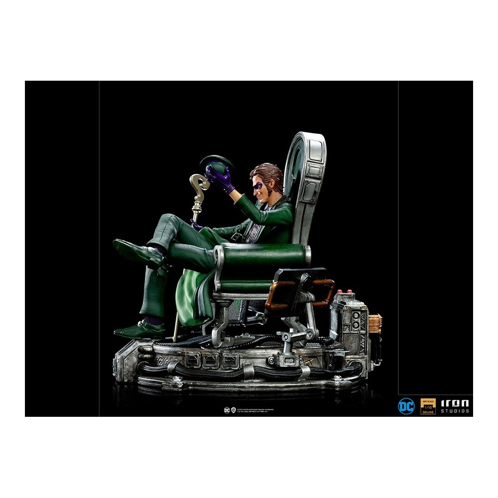 IRON STUDIOS DC COMICS RIDDLER BDS ART SCALE DELUXE 1/10 STATUE FIGURE