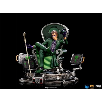 DC COMICS RIDDLER L'ENIGMISTA BDS ART SCALE DELUXE 1/10 STATUA FIGURE IRON STUDIOS