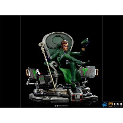 IRON STUDIOS DC COMICS RIDDLER BDS ART SCALE DELUXE 1/10 STATUE FIGURE