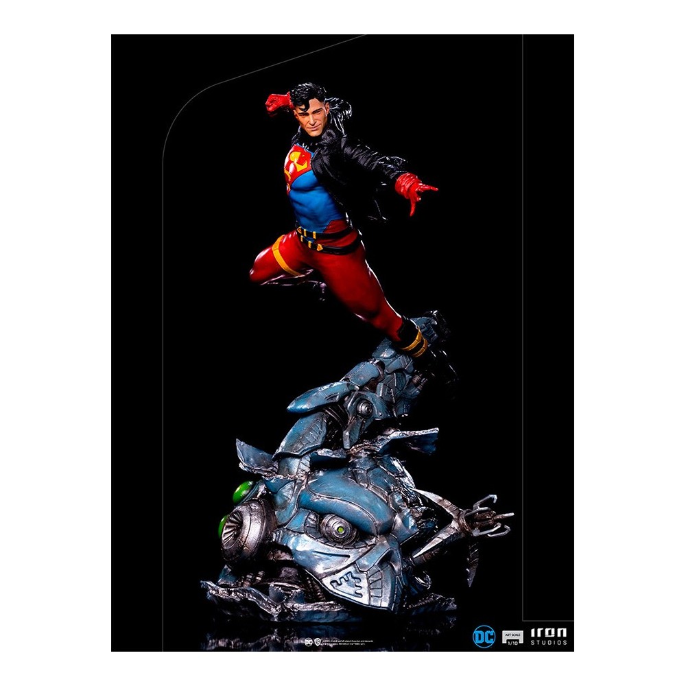 IRON STUDIOS DC COMICS SUPERBOY BDS ART SCALE DELUXE 1/10 STATUE FIGURE