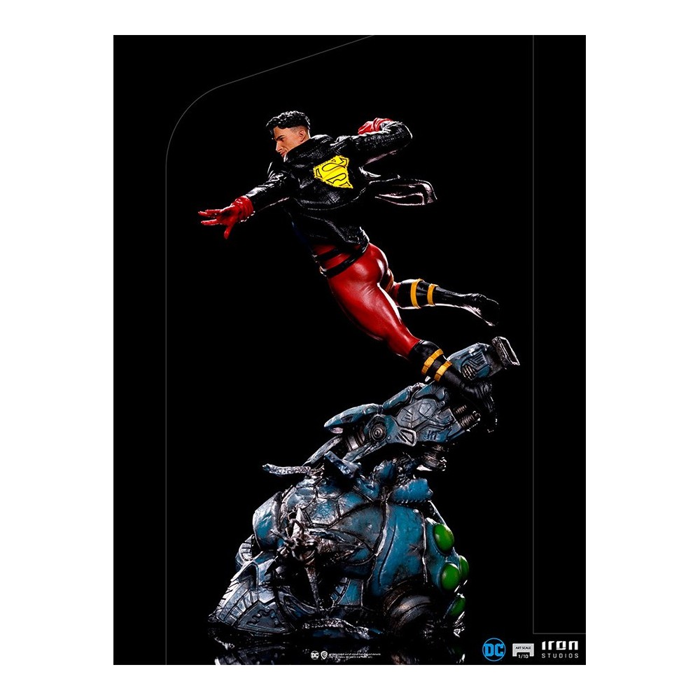 DC COMICS SUPERBOY BDS ART SCALE DELUXE 1/10 STATUA FIGURE IRON STUDIOS