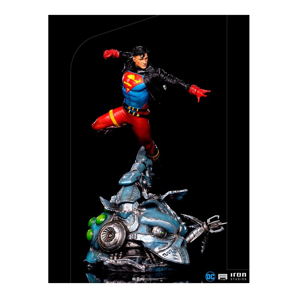 DC COMICS SUPERBOY BDS ART SCALE DELUXE 1/10 STATUA FIGURE IRON STUDIOS
