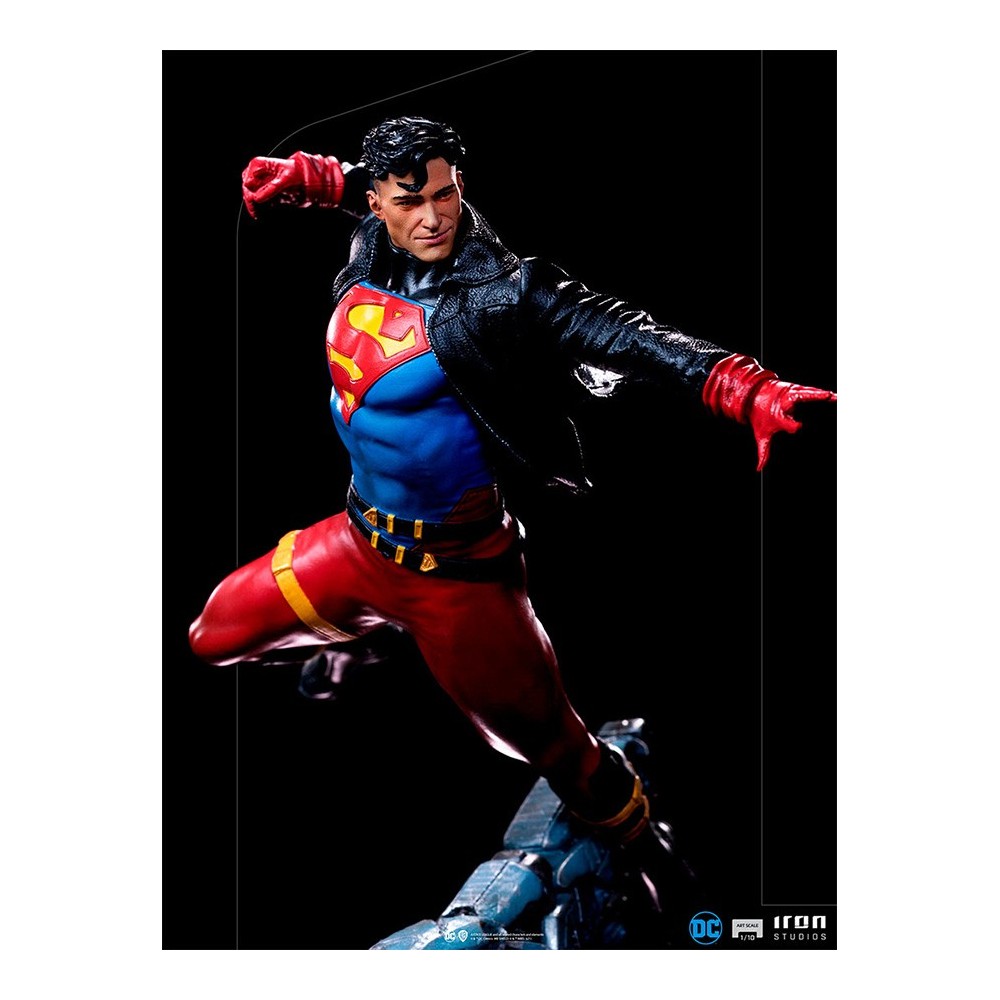 DC COMICS SUPERBOY BDS ART SCALE DELUXE 1/10 STATUA FIGURE IRON STUDIOS