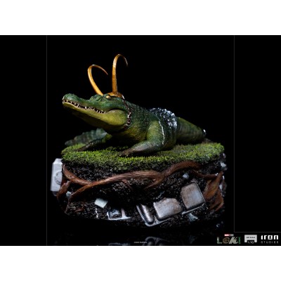 IRON STUDIOS LOKI ALLIGATOR BDS ART SCALE 1/10 STATUE FIGURE