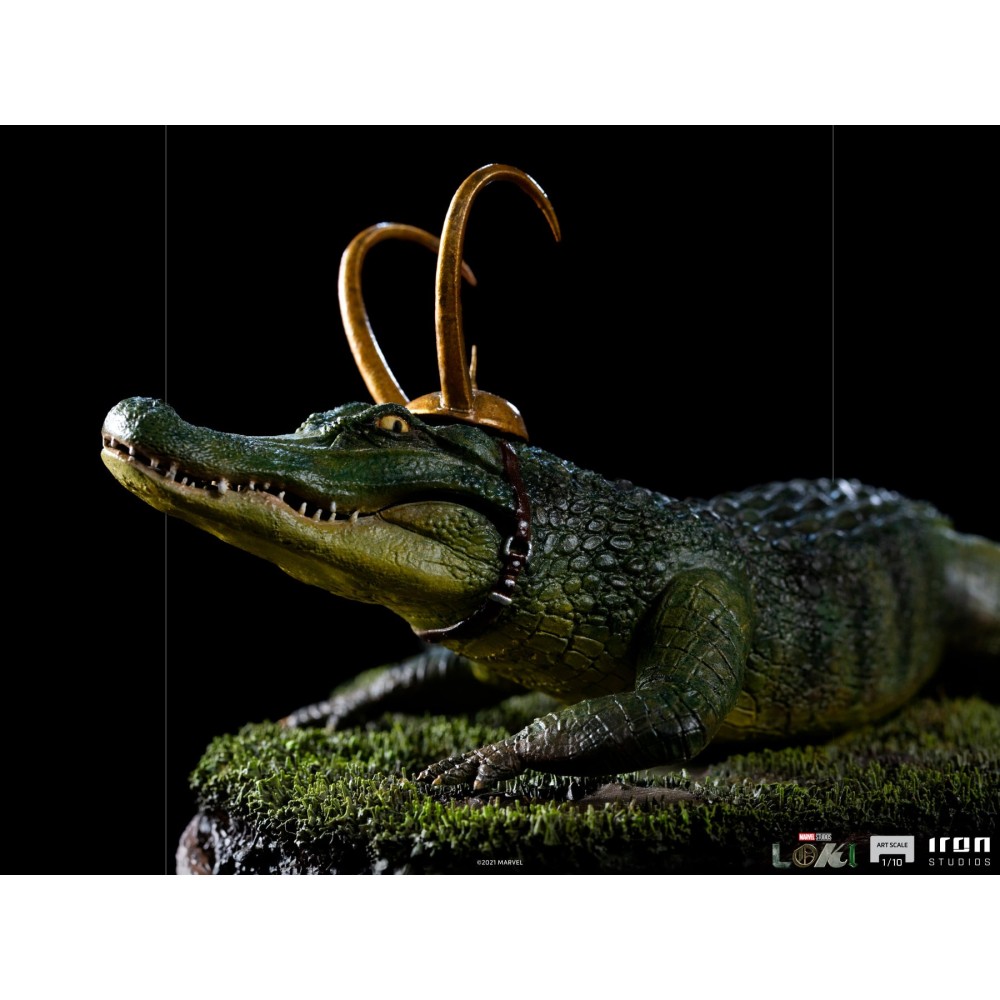 IRON STUDIOS LOKI ALLIGATOR BDS ART SCALE 1/10 STATUE FIGURE