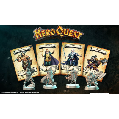 HASBRO HEROQUEST EDIZIONE ITALIANA BOARDGAME GIOCO DA TAVOLO
