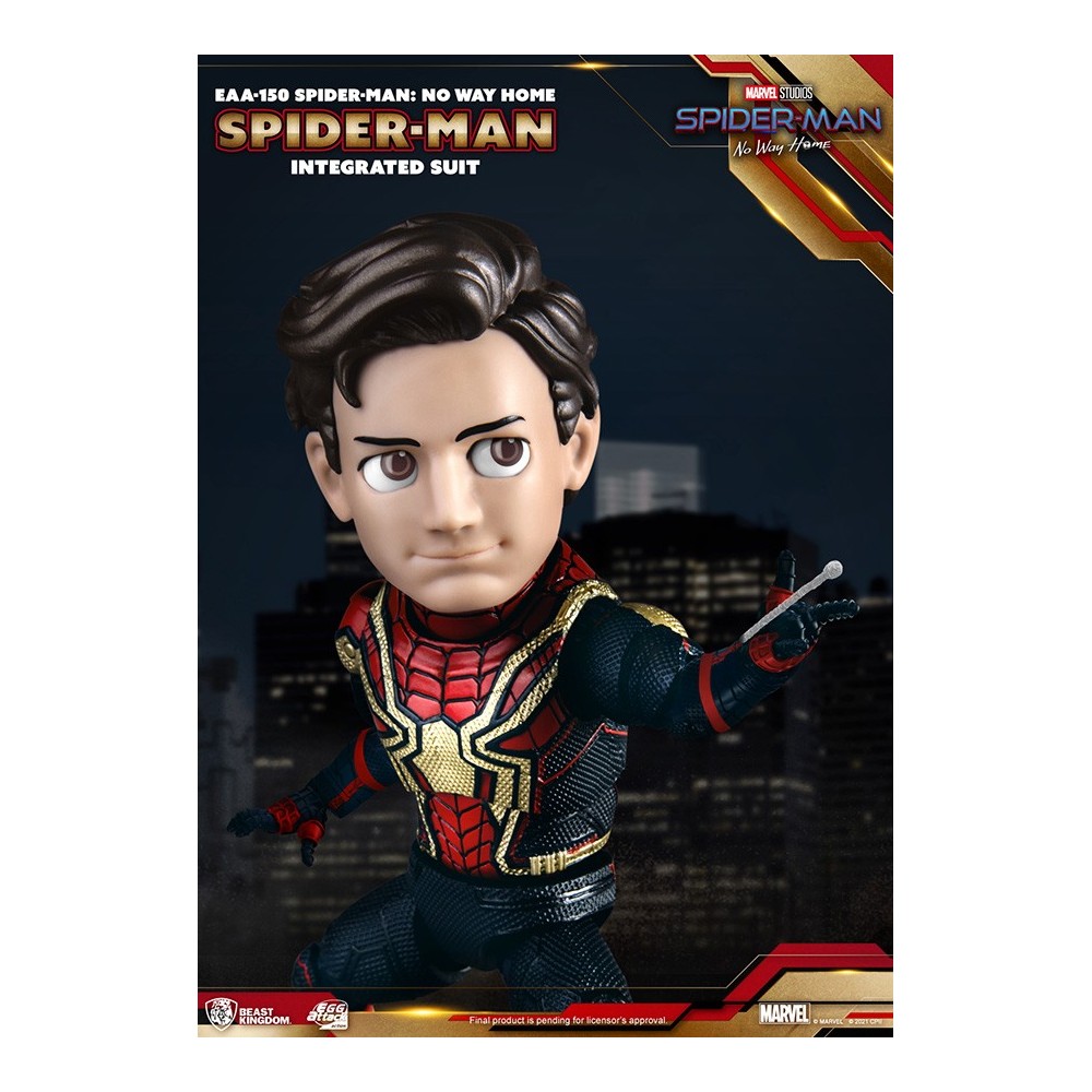 BEAST KINGDOM SPIDER-MAN NO WAY HOME INTEGRATED SUIT EGG ATTACK ACTION FIGURE