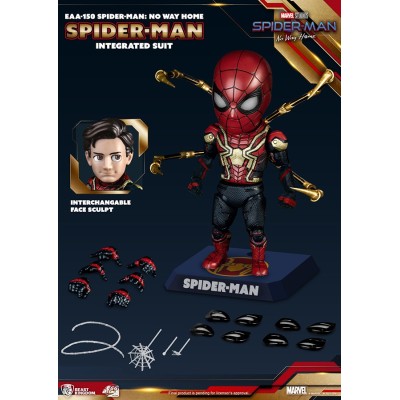 BEAST KINGDOM SPIDER-MAN NO WAY HOME INTEGRATED SUIT EGG ATTACK ACTION FIGURE