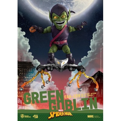 BEAST KINGDOM MARVEL COMICS SPIDER-MAN GREEN GOBLIN EGG ATTACK ACTION FIGURE