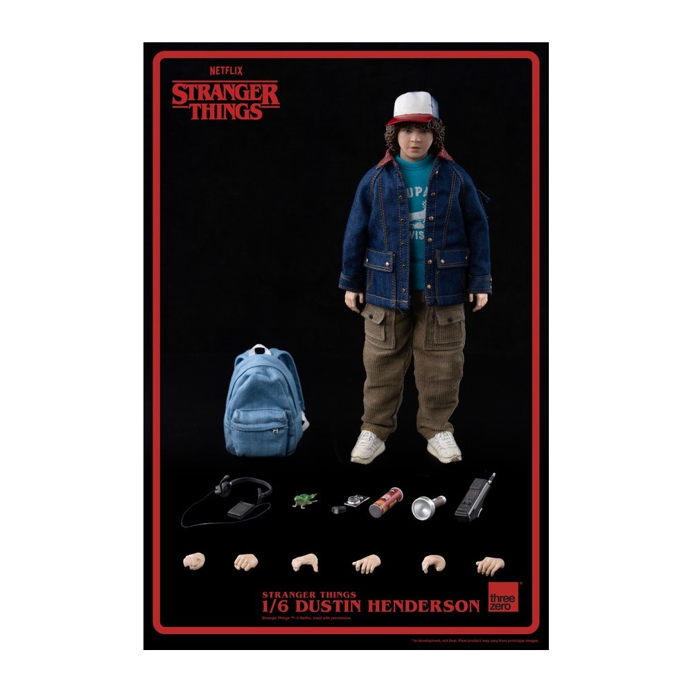 THREEZERO STRANGER THINGS DUSTIN HENDERSON 1/6 ACTION FIGURE