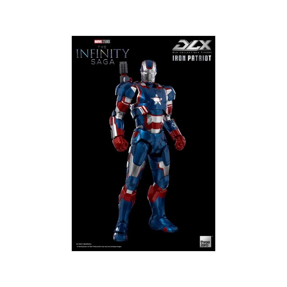 MARVEL THE INFINITY SAGA IRON PATRIOT DLX ACTION FIGURE THREEZERO