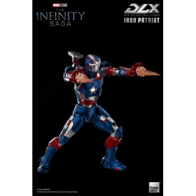 MARVEL THE INFINITY SAGA IRON PATRIOT DLX ACTION FIGURE THREEZERO