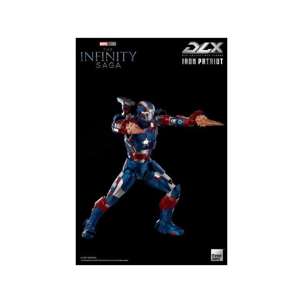 MARVEL THE INFINITY SAGA IRON PATRIOT DLX ACTION FIGURE THREEZERO