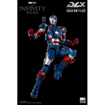 MARVEL THE INFINITY SAGA IRON PATRIOT DLX ACTION FIGURE THREEZERO
