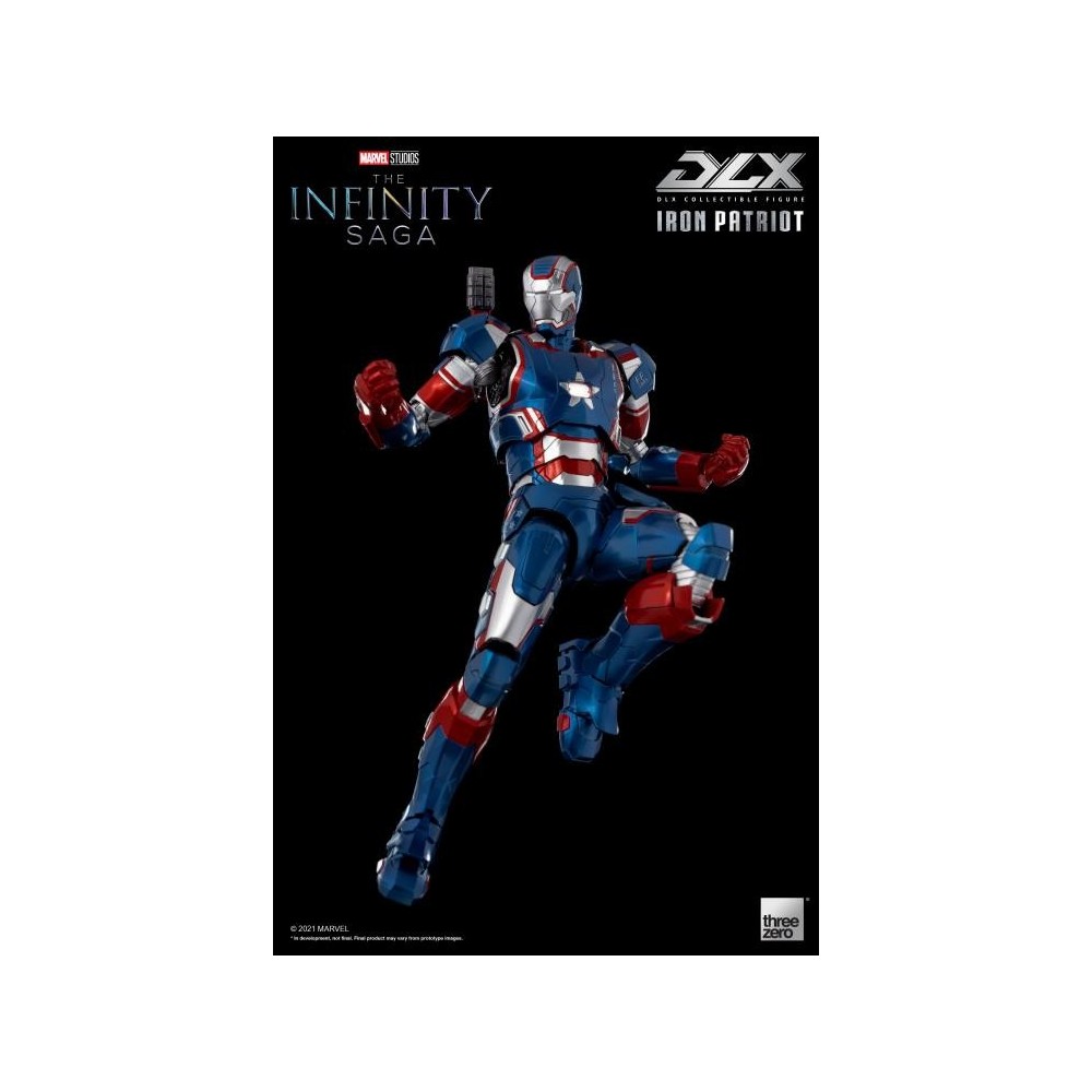 MARVEL THE INFINITY SAGA IRON PATRIOT DLX ACTION FIGURE THREEZERO