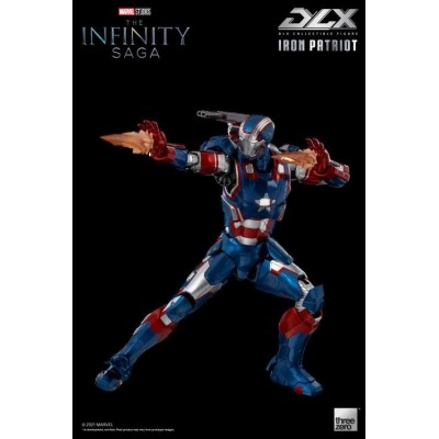 MARVEL THE INFINITY SAGA IRON PATRIOT DLX ACTION FIGURE THREEZERO