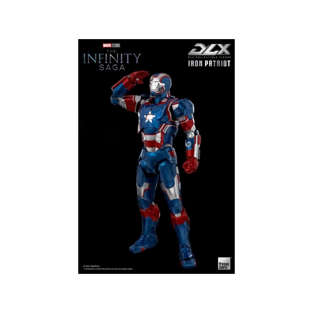 MARVEL THE INFINITY SAGA IRON PATRIOT DLX ACTION FIGURE THREEZERO
