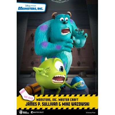 MONSTERS INC. SULLIVAN AND MIKE MASTER CRAFT STATUA FIGURE BEAST KINGDOM