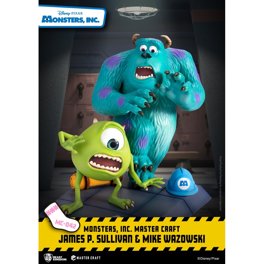 BEAST KINGDOM MONSTERS INC. SULLIVAN AND MIKE MASTER CRAFT STATUE FIGURE