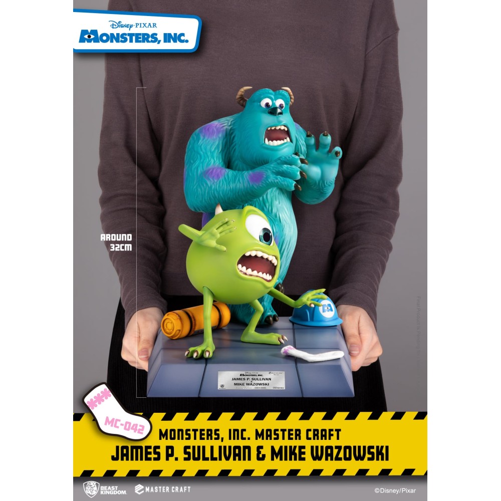 BEAST KINGDOM MONSTERS INC. SULLIVAN AND MIKE MASTER CRAFT STATUE FIGURE